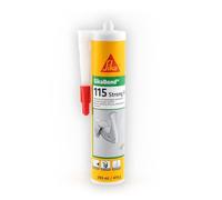 SIKA - Adesivo rapido per edilizia - SikaBond-115 Strong Fix, Bianco - Fissa subito battiscopa, cornici e piastrelle - Forza estrema pronta all’uso in pochi secondi - 290ml