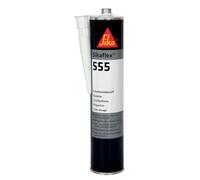 Sika Flex 555 Primerless Adesivo per Parabrezza Conforme agli Standard OEM, Nero, 300 ml