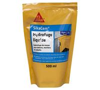 SIKA - Idrorepellente liquido - SikaCem Blanc - Idrorepellente di massa per calcestruzzi/malte/intonaci - Migliora la resistenza alle acque seleniche - Senza cloro - Dosaggio facile - Pronto all'uso