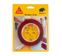 SIKA - Nastro biadesivo trasparente - SikaBond Mammoth Crystal - Alta resistenza - Fissaggio rapido senza foratura - Aderenza immediata - Facile da applicare - Interno ed esterno - 5 m
