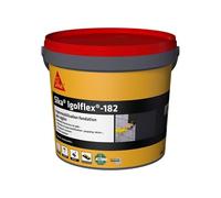 SIKA - Rivestimento bituminoso in pasta - Sika Igolflex-182, nero - Per l'impermeabilizzazione e la protezione delle pareti di fondazione - Pronto all'uso - Forte potere coprente - Facile applicazione