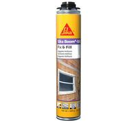 SIKA - Schiuma espandibile - Sika Boom 580 - Schiuma poliuretanica autoestensibile per uso generale - Applicata con pistola - Interno ed esterno - 750 ml, La confezione può variare