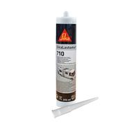 Sika - Sika Lastomer 710, Nero - Sigillante butilico monocomponente per sigillatura plastica di giunti - Facile da applicare - Cartuccia da 300ml