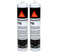 SIKA - Sigillante butilico per auto e camper - Sika Lastomer 710, Nero - Ideale per giunti plastici e riparazioni sicure - Resistente a UV e acqua in totale sicurezza - 300ml (Confezione da 2)