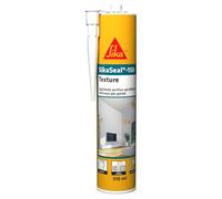 Sika - SikaSeal-158 Texture, Bianco - Sigillante acrilico a effetto intonaco - Riempimento fessure, buchi - Pronto all'uso - Per interno e esterno - 310ml