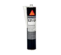 SIKA - Sigillante per auto e camper - Sikaflex 521 UV - Nero - 300ml | Protezione invisibile su parti scure - Massima resistenza UV per viaggiare in sicurezza