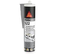 Sika - Sigillante - Sikaflex-522 grigio - ideale per fughe - interno ed esterno - resistente ai raggi UV e alle intemperie - buona adesione - 300 ml