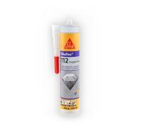 Sika - Sikaflex-112 Crystal Clear - Adesivo sigillante trasparente - Multiuso - Uso interno ed esterno - Buona presa iniziale - Cartuccia da 290ml