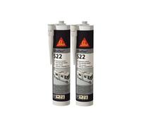 SIKA Sikaflex 522 Caravan - Bianco - 300ml - Set di 2 adesivi per stucco SIKA