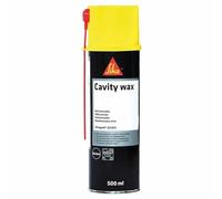 Sika - Sikagard 6220 S, Cera spray per cavità altamente penetrante, con proprietà antiruggine e ottime capacità di scorrimento. Efficace contro la corrosione nelle cavità di carrozzeria. 500ml, Ambra