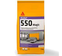 Sika - SikaWall-550 Magic - Stucco di design per pareti in effetto cemento - Moderno look concreto e feature - Sacco da 3 kg