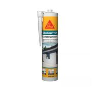 SIKA - Silicone neutro - SikaSeal-174 Construction - Nero - 300ml | Per finestre, docce e facciate - Antimuffa - Resistente ai raggi UV - Senza odori - Uso edilizio