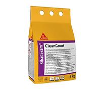 Sika - SikaCeram CleanGrout, Beige - Stucco cementizio per fughe a pavimento e a parete - Idrorepellente - Previene muffa, batteri e funghi - 5kg