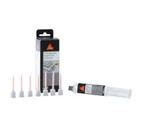 SIKA - Super colla bicomponente rapida - SikaFast 2590 - Ricostruisce pezzi rotti e ripara ogni materiale in pochi minuti - Indurimento velocissimo per un fissaggio magico - 10ml