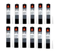 Sikaflex® 521 UV 300Ml - Grigio Chiaro 12 Pezzi