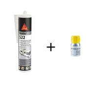 Sikaflex 522 Caravan 300Ml STP Sigillante + Sika Attivatore 205 Confezione 30Ml