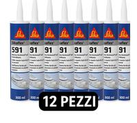 Sikaflex 591 Marino bianco 300ml - CONFEZIONE DA 12 PEZZI