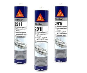 Sikaflex® Marine 291i COLORE BIANCO 300ml 3 PEZZI