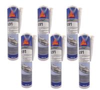 Sikaflex® Marine 591 BIANCO 300ml 6 PEZZI