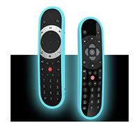 SIKAI Custodia Telecomando per Sky Q Box,Sky Q Silver,Sky Glass,Sky Stream,Cover Telecomando per Sky Glass,Guscio Telecomando per Sky Q Mini EC101 EC060 EC055 EC050,Touch Edition(Blu Fluorescente)