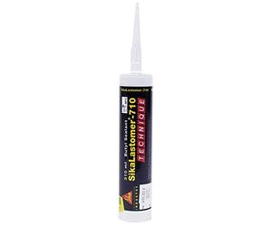 SikaLastomer 710 - Sigillante plastico - Sika - Cartuccia da 310 ml, Bianca