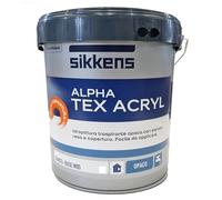 Sikkens Idropittura traspirante interni Alpha Tex Acryl bianca 1 litro