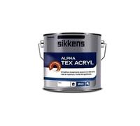 SIKKENS Idropittura Traspirante Interni Alpha Tex Acryl Bianca 5 Litri