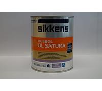 Sikkens Rubbol Bl Satura - Pu Finitura Satinata Ad Alta Resistenza Meccanica 1 Litro Bianco