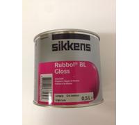 SIKKENS SMALTO AD ACQUA SIKKENS RUBBOL BL GLOSS GRIGIO LUCE BRILLANTE 0,5L