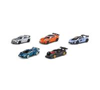 siku 0498, Set di auto sportive, 5 macchinine per bambini, regalo per bambini e bambine, metallo/plastica, multicolore