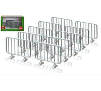 SIKU 1/32 MODELLISMO DIORAMI TRANSENNE SET 10 PEZZI MODELLINO STATICO DIECAST