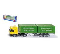 SIKU 1/50 CAMION CON CONTAINERS MODELLISMO MODELLINO STATICO DIECAST