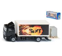 SIKU 1:50 MODELLINO CAMION STATICO MAN LKW WITH HYDRAULIC LIFTER GRID SCALA 1/50