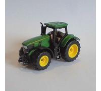 siku 1064, John Deer 6250R Tractor, Metal/Plastic, Green, Incl. trailer hitch, Wheels with rubberised tyres