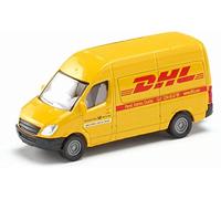 Siku 1085, Furgone postale, Metallo,Plastica, Giallo, Logo DHL, Per uso in vari contesti