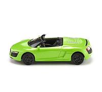 siku 1316, Audi R8 Spyder, Metallo e Plastica, Verde, Auto giocattolo per bambini
