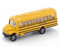 siku 1319, Scuolabus americano, Modellino giocattolo per bambini, Metallo e Plastica, Giallo, Per uso in vari contesti