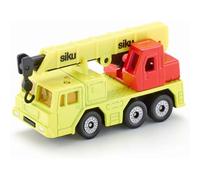 siku 1326, Camion con gru idraulica, Metallo e Plastica, Giallo e Rosso, Braccio gru sollevabile