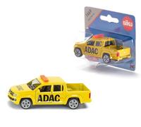 siku 1469, Pick-up ADAC, Metallo e Plastica, Giallo, Auto giocattolo per bambini, Portiere apribili