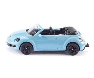 Siku 1505 VW Beetle Cabrio Convertible - Cielo Blu - Modellino Metallo
