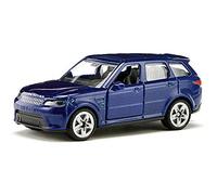 siku 1521, Range Rover, Metallo e Plastica, Blu, Gancio di traino, Compatibile con altri modellini siku della stessa scala di grandezza