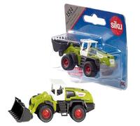 siku 1524, Pala Gommata Claas Torion 1914, Metallo e Plastica, Verde e Bianco, Giocattoli per bambini