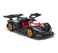 siku 1527, Apollo IE, Metallo e Plastica, Nero, Interni in rosso, Compatibile con altri modellini siku della stessa scala di grandezza
