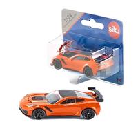 siku 1534, Chevrolet Corvette ZR1, Arancione e Nero, Cofano apribile, Auto giocattolo per bambini