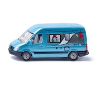 Siku 1559, Campervan, Auto Giocattolo per Bambini, Metallo/Plastica, Blu, Versatile