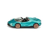 siku 1571, Lamborghini Sián Roadster, Auto Giocattolo, Metallo/Plastica, Turchese Metallizzato, Ruote in Gomma, Cerchioni Sportivi, Tetto Aperto