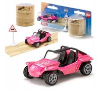 siku 1604, Dune-buggy con nastro adesivo e cartello stradale, Metallo e Plastica, Multicolor, Percorso di 5 m