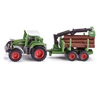 Siku Nessun 1645 Fendt Trattore Con Forestale Rimorchio Gru & Logs - Dicast