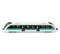siku 1646001, Treno locale francese RATP, Metallo e Plastica, 1:120, Turchese e Bianco, Compatibile con altri giocattoli siku