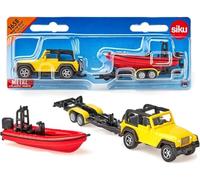 JEEP CON BARCA SIKU 1658